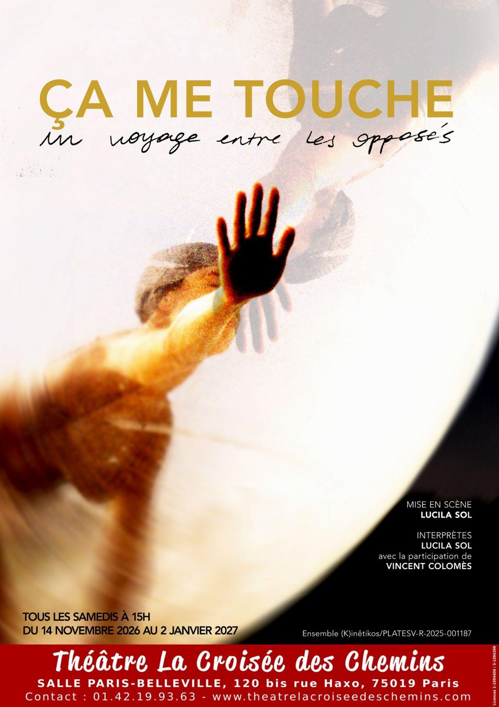 Ça me touche — afiche